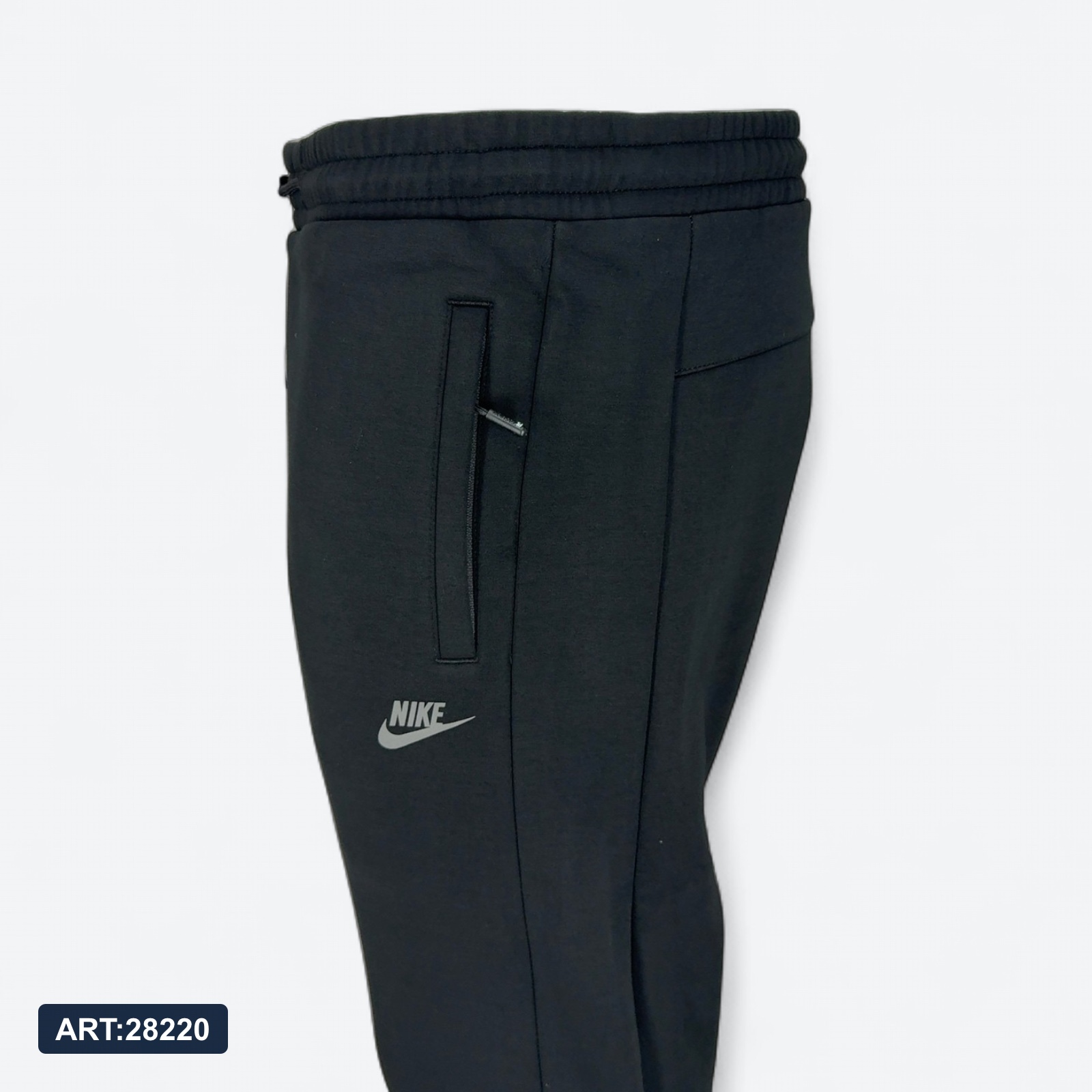 Трико зимнее Nike 26257 хлопок + флис черный