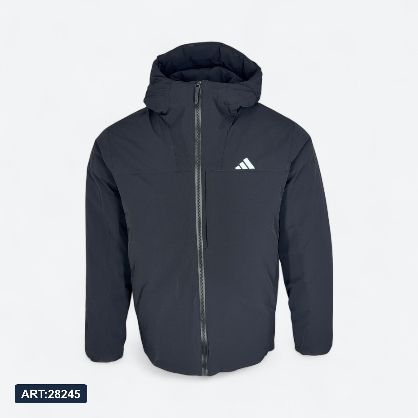Куртка Пуховик Зимняя Adidas 2608 черный